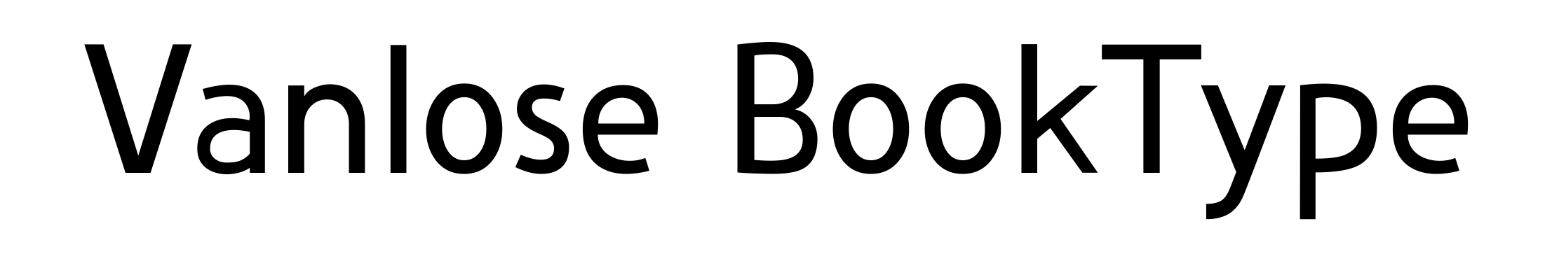 Vanlose BookType